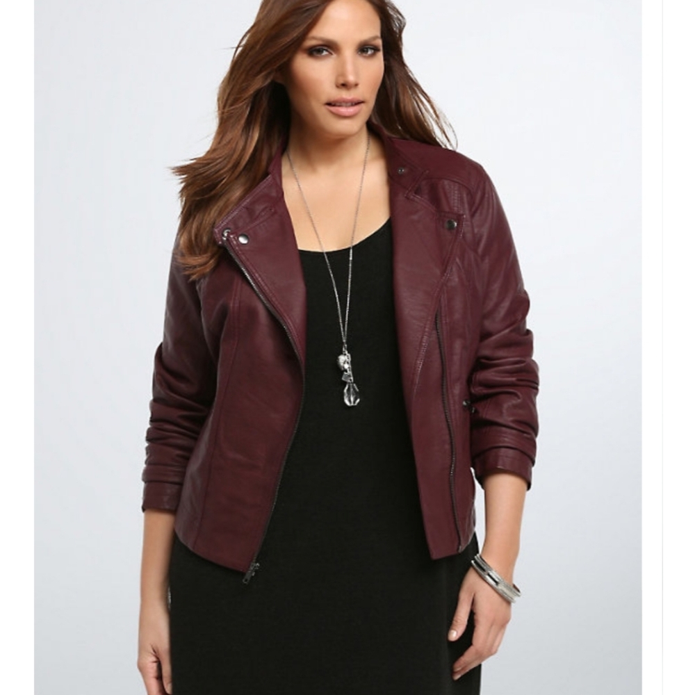 Torrid leather jacket